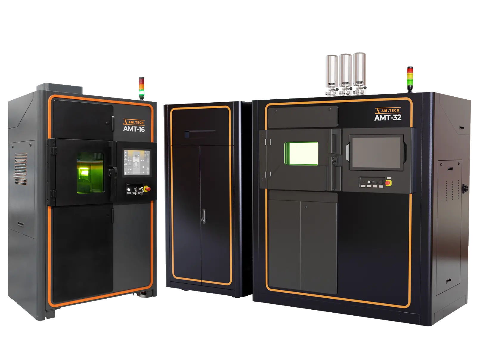 Промышленный SLM-принтер AM.TECH AMT-16 на производственной площадке